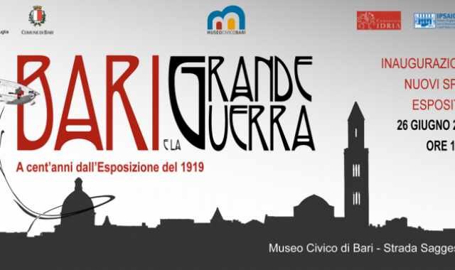 Bari e la Grande Guerra: mostra di documenti e cimeli sul primo conflitto mondiale